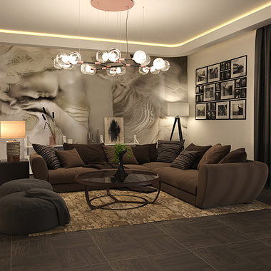 Modern Contemporary Living Room