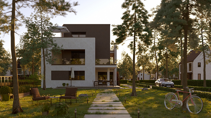  - http://
AM House
Design: Studio CENA
Visualization: Krosa
Location: Pejë, Kosovo
Year: 2019

More info: https://www.behance.net/gallery/85789181/AM-HOUSE