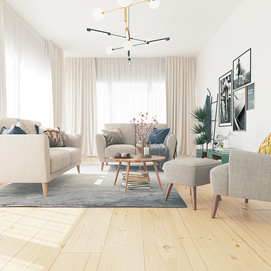 Scandinavian Style Living Room