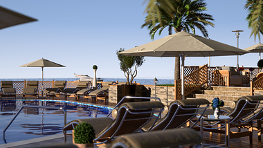 Dubai 5 Star Hotel Pool
