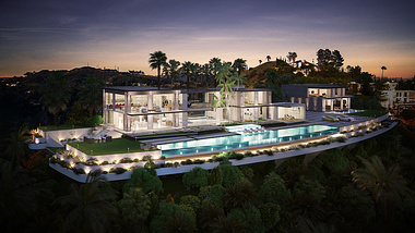 Concept House in the Hollywood Hills, Los Angeles
