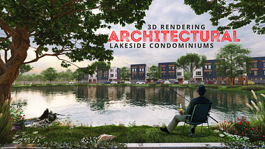 Madrid Lakeside Retreat: 3D Architectural Walkthrough of a Luxurious Condominium in Spain