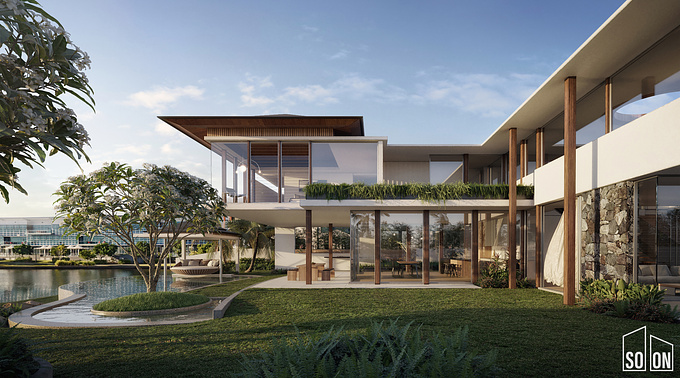 http://www.so-on.com.au/
We've finished a new set of images for a great new residence to be built in Kawana Waters on Queensland's Sunshine Coast. We look forward to watching this one take shape over the coming months.