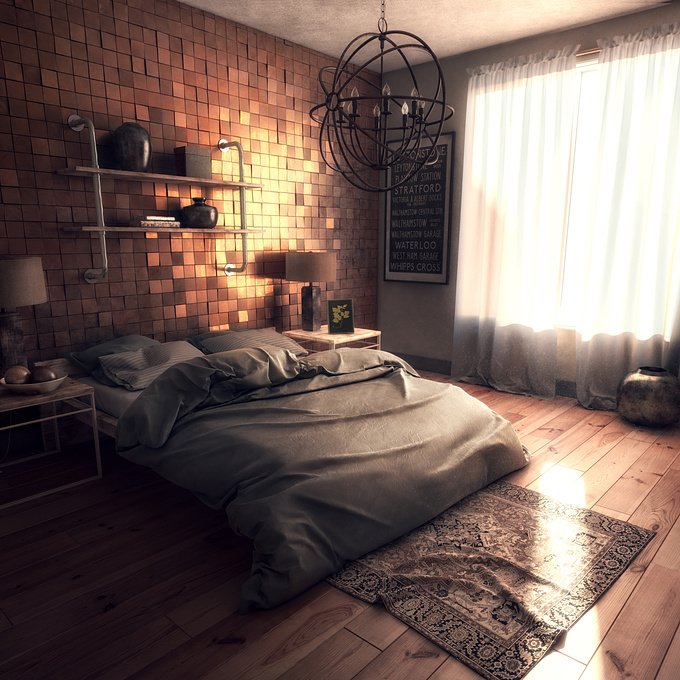 Was testing out Marvelous Designer and wanted to implement into a full scene .. 3dsMax vray3 photoshop Marvelous Designer proEXR
