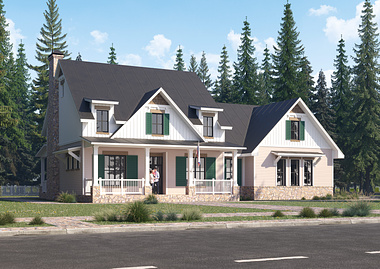 Residence house visualization
