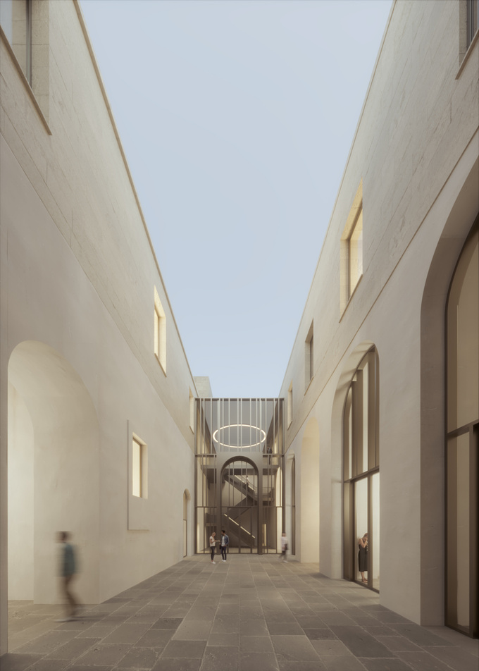 Images and Video made for ABP Architect. 
Conversion of former Discalced Carmelite Convent competition in Lecce.