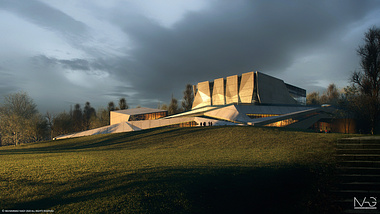 Vilnius Concert Hall in Lithuania