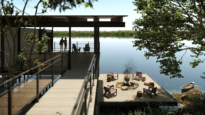 Source: Lake Flato Architects
Visual: Zit Q
SW: 3ds Max, Corona, PS.