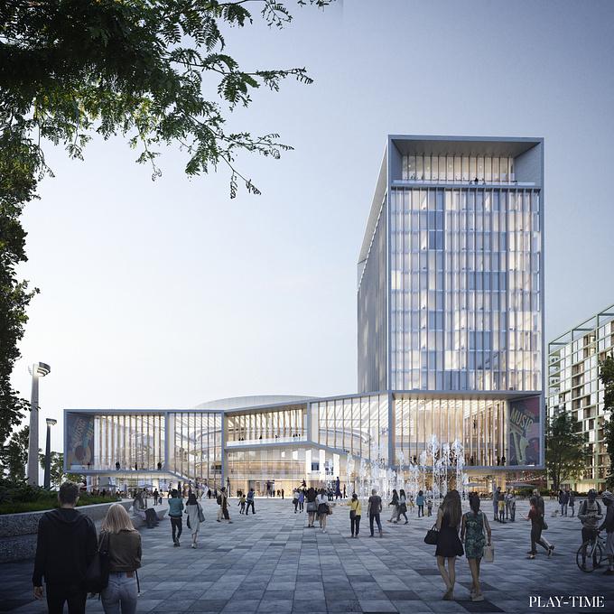 New Istropolis, a cultural building and creative district for Bratislava. A collaboration by KCAP + city Foerster