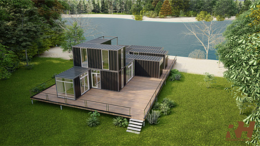 Container House Rendering