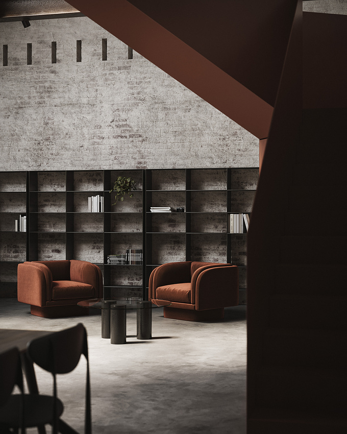 A sensitive adaptation on North Melbourne, 
engaging thoughtfully with the imperfections of the 1920's brick warehouse.