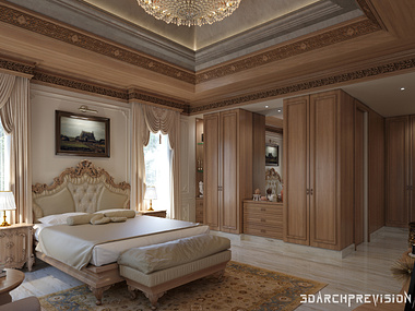 Classical Bedroom 3D Interiors