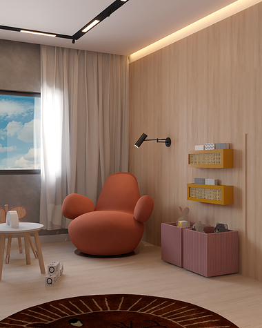 Flower Room | Interior Design and 3D Visualization