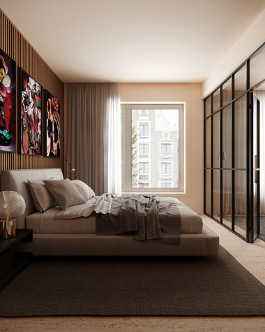 Overcast Apartament - Bedroom