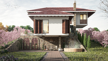 Toscany House - Arch viz