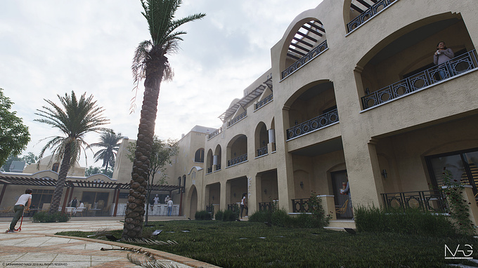 NAG® - http://https://www.behance.net/Muhammad-Nagy
Full 3d scene from Sol Y Mar Makadi Sun | Hurghada, Egypt.

Experimenting cloudy morning and shooting like a wanderer guest or an amateur photographer.

Tools | Autodesk 3ds Max 2018 - V-Ray Chaos Group Next V.4

HDRI | HDRI-SKIES
3D People | Renderpeople

Full project | http://bit.ly/2DtbhUi