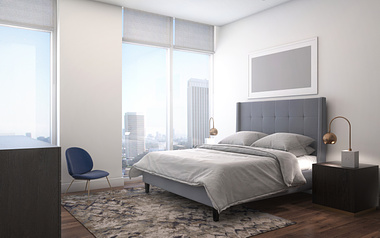 Luxury Residential Crescent Heights Bedroom #1