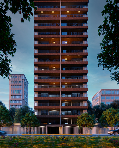 CGI - Residential building