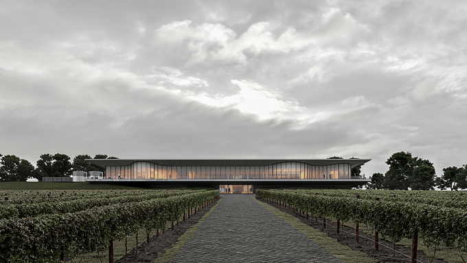 Architectural Concept Visualization. Winery.

Location: Georgia