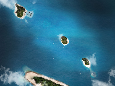 Masterplan of Private Island
