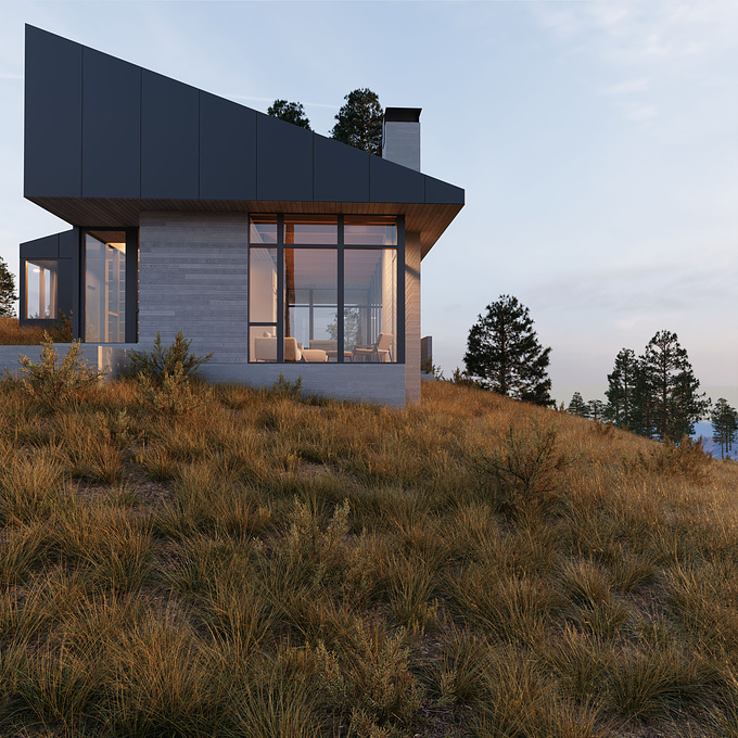 Perched above Chelan wine country in Eastern Washington, taking in the last rays of the day.

Client: Stephenson Design Collective