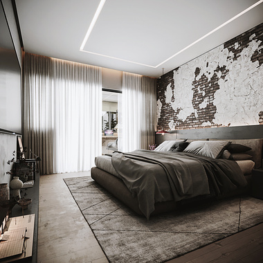 Bedroom + Studio