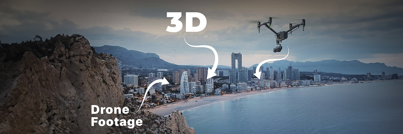 Drone Footage Tracking for 3D Animations with Arch Viz Artist