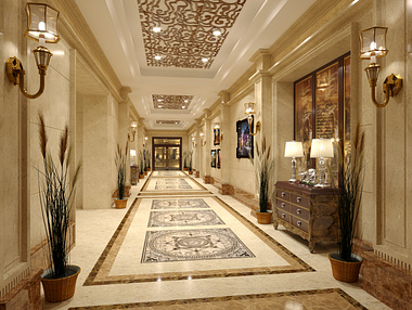Entrance Classical Lobby Design