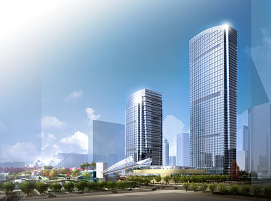 Beijing CBD Project Buildings Design