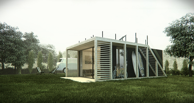 http://p3viz.com
Modular house | PL | Arch: WOODI | VIZ: P3VIZ