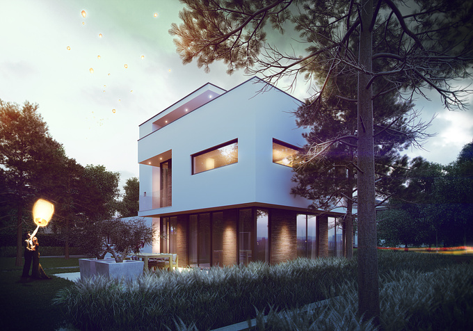 Archivizer - http://archivizer.com/
Whether it’s day time or night time, your house should look gorgeous regardless of the lighting. A  of the exterior design is the best way to visualize your project – find out more at Archivizer.com