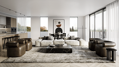 Living Room Open Concept