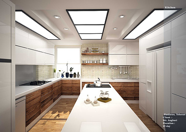 Kitchen Design - Modeling and Rendering