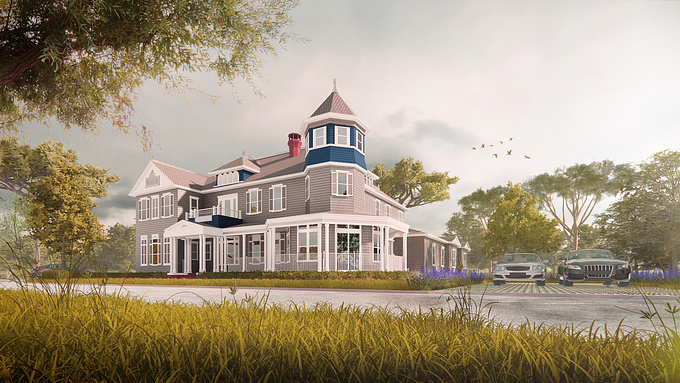 Visual for Smith Custom Homes
This project is a sort of a replica of a historical museum called Avoca Museum in United States