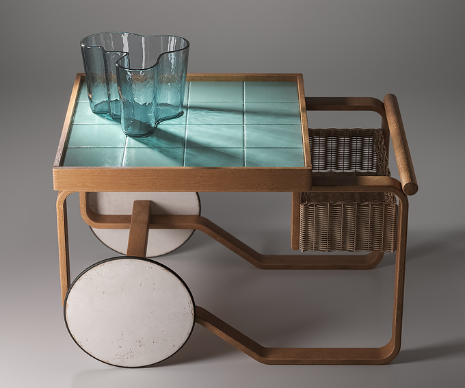 Composition featuring some Aalto's furnishing items

Software: 3ds Max + Substance Painter + Corona + Photoshop