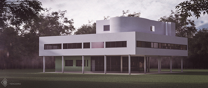 https://www.facebook.com/profile.php?id=100006943456760
Le Corbusier - Villa Savoye
Sketchup + 3dsMax + Corona + Photoshop