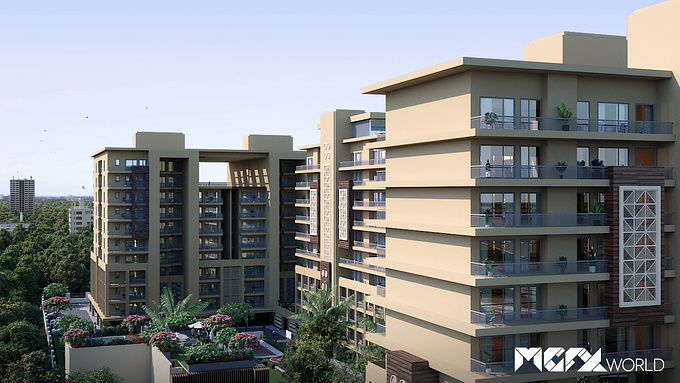 A residential apartment fly-through animation project creatively crafted by team @mgfxworld

The intent was to showcase the location of the project and its beautiful lush green surroundings to create awareness amongst the end users and investors.