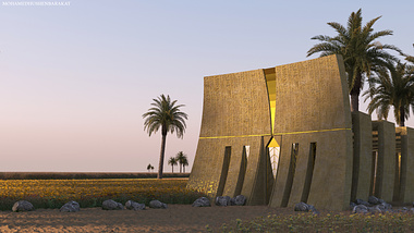 modern pharaoh house