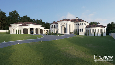 Private Residence - Contemporary Tuscan Mansion