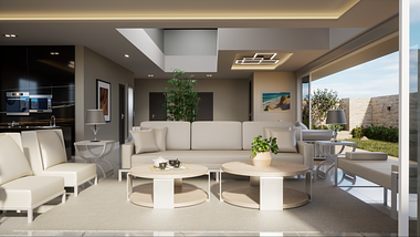 The Modern Living Room - Unreal Engine Archviz