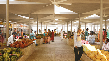 Parvathagiri Market - Mazumdar Bravo Architects