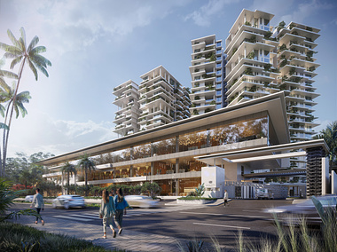 Residential complex in Indonesia