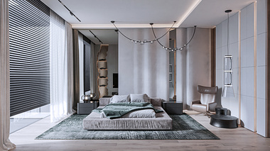 "Contemporary Bedroom"