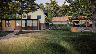 House extension, Popovica (Serbia)