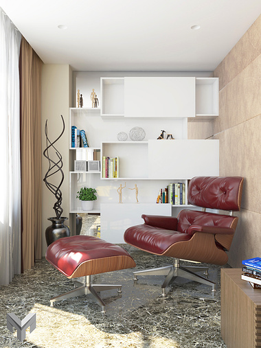 Interior Apartment (Sketchup Vray Test)