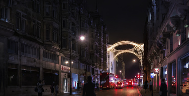 Christmas Light at Oxford Street