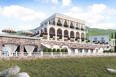 villa in Sudak. Crimea