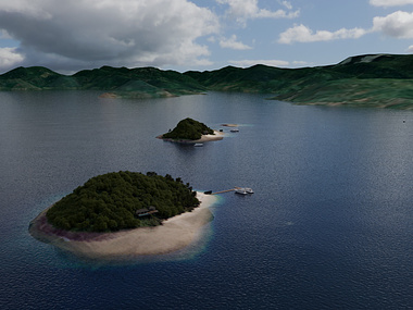 Before - Private Island in Indonesia
