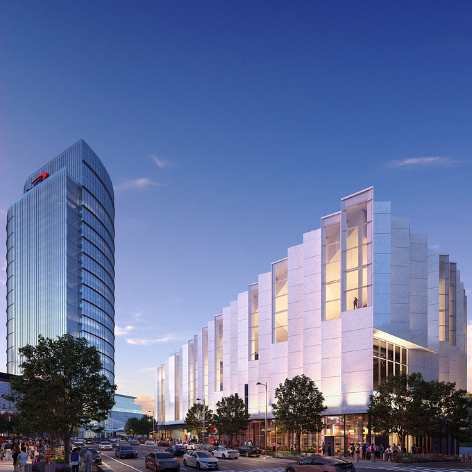 Working with Capital One and HGA Architects, Interface Multimedia helped illustrate, brand and market the new Capital One Hall in Tysons, VA.