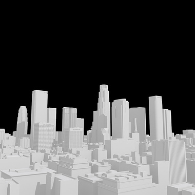 Los Angeles 3D Model
